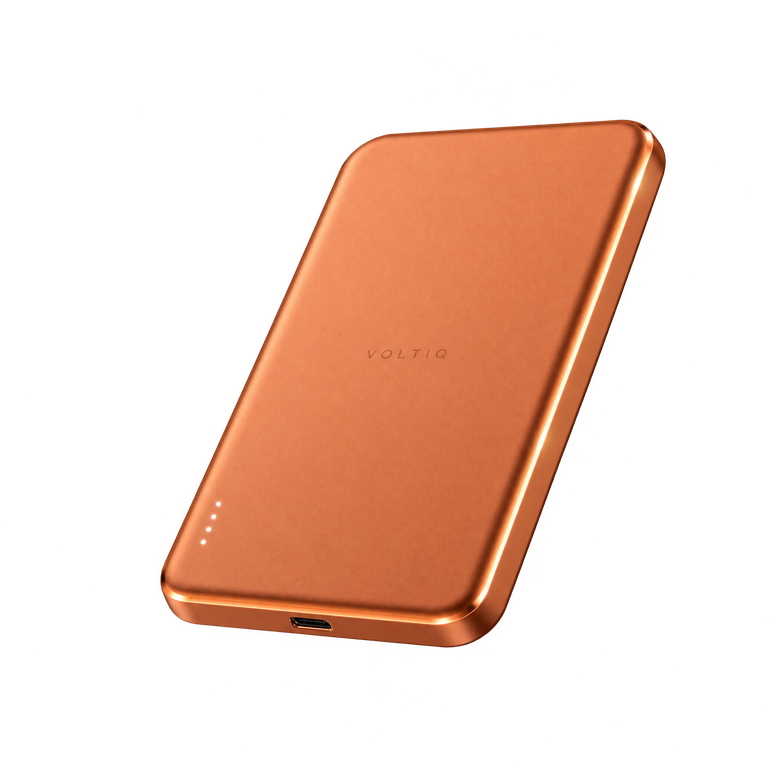 VOLTIQ MAG Powerbank in Copper Orange